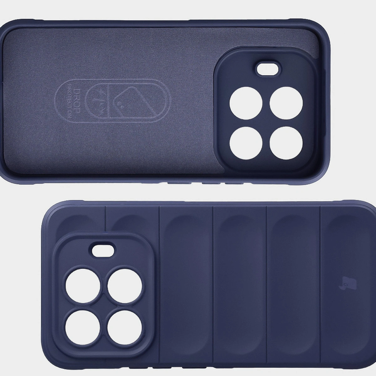 Căptușeală din microfibra, decupaje pe spate și colțuri întărite în etui Bizon Case Tur pentru Xiaomi 15T Pro