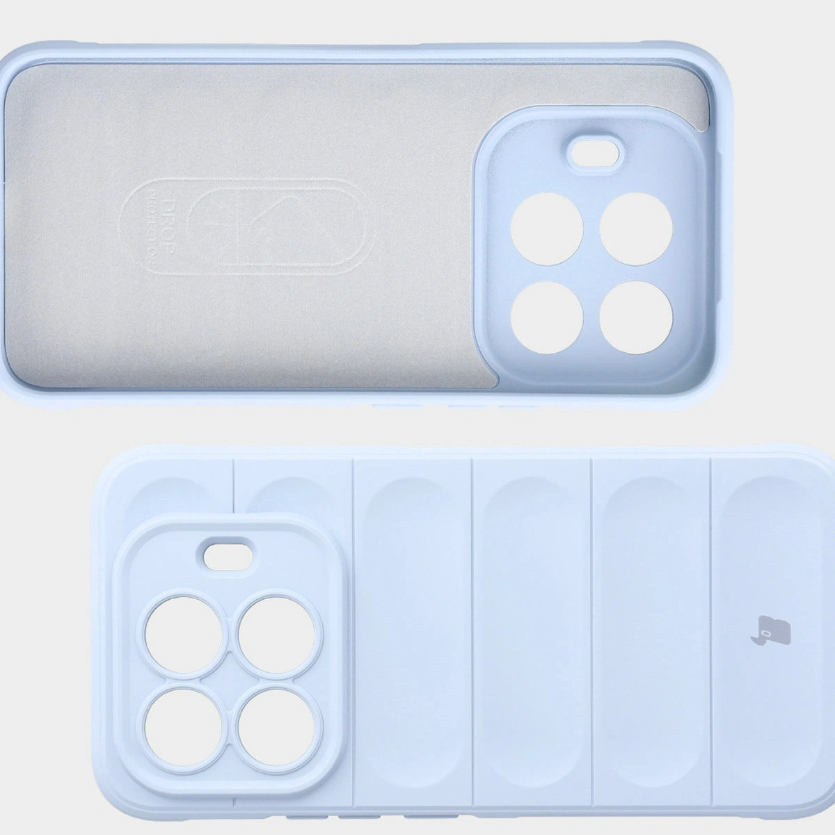 Microfiber lining, grooves on the back, and reinforced corners in the Bison Case Tur for Xiaomi 15T Pro