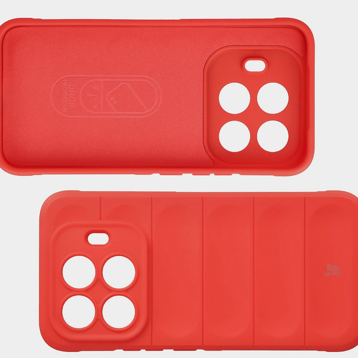 Căptușeală din microfibră, decupaje pe spate și colțuri întărite în etui Bizon Case Tur pentru Xiaomi 15T Pro