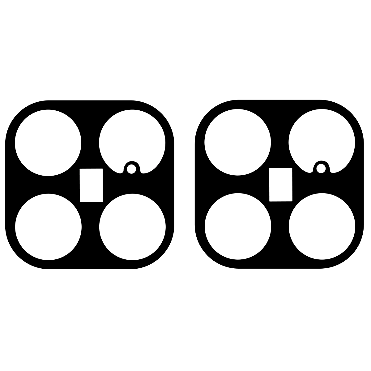 Bizon Glass Lens for Xiaomi 15T Pro placed over the camera island