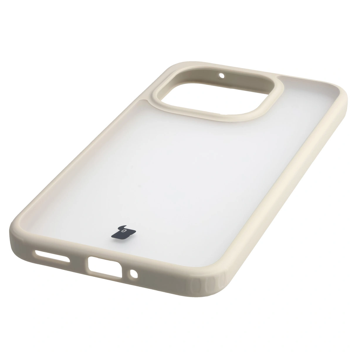 Butoane integrate, decupaje și material hibrid în etui Bizon Case Angelo pentru Xiaomi 15T