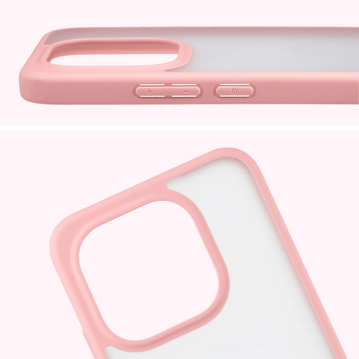 Decupaj complet și margini ridicate ale camerei în etui Bizon Case Angelo pentru Xiaomi 15T