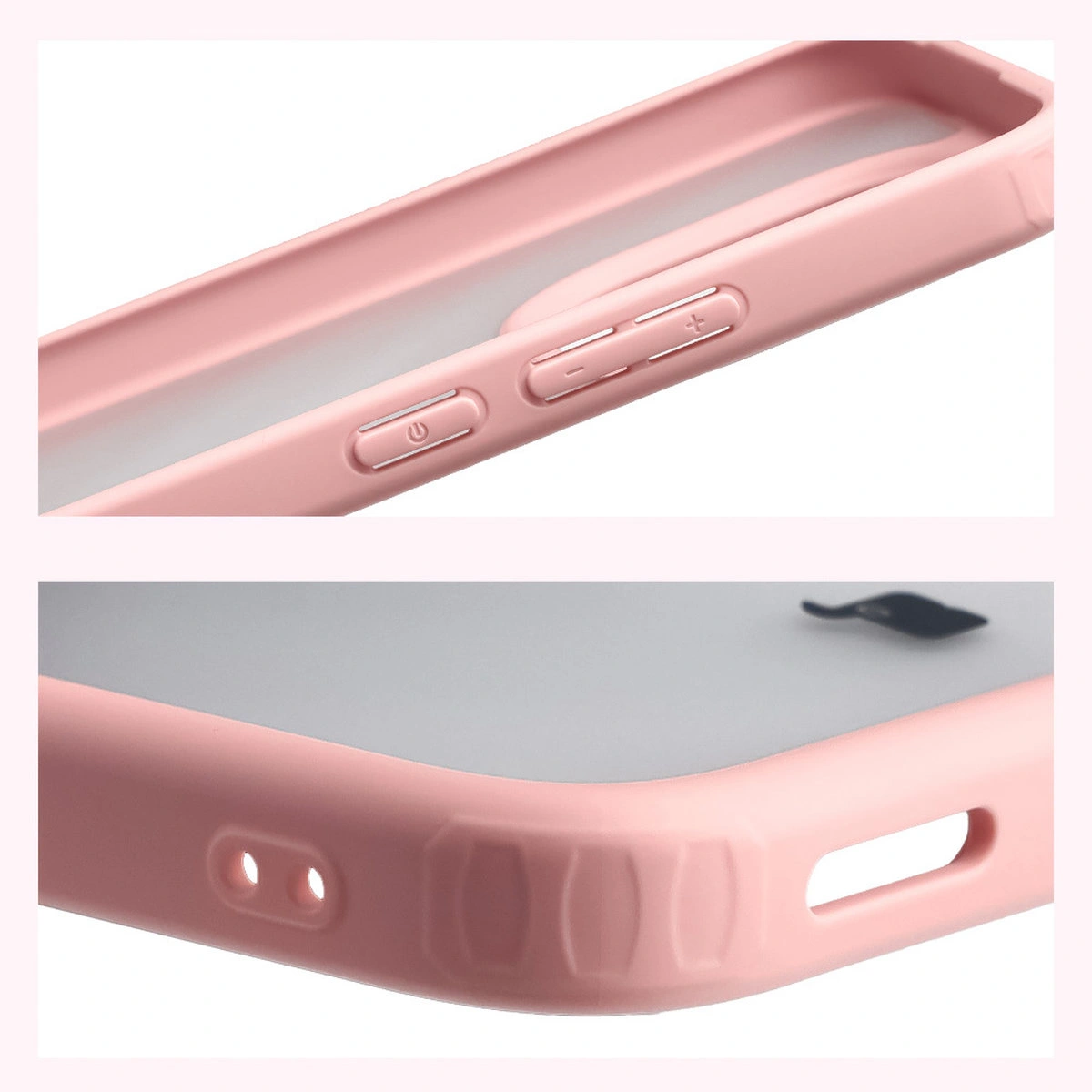 Colțuri întărite și margini ridicate pentru ecran în etui Bizon Case Angelo pentru Xiaomi 15T