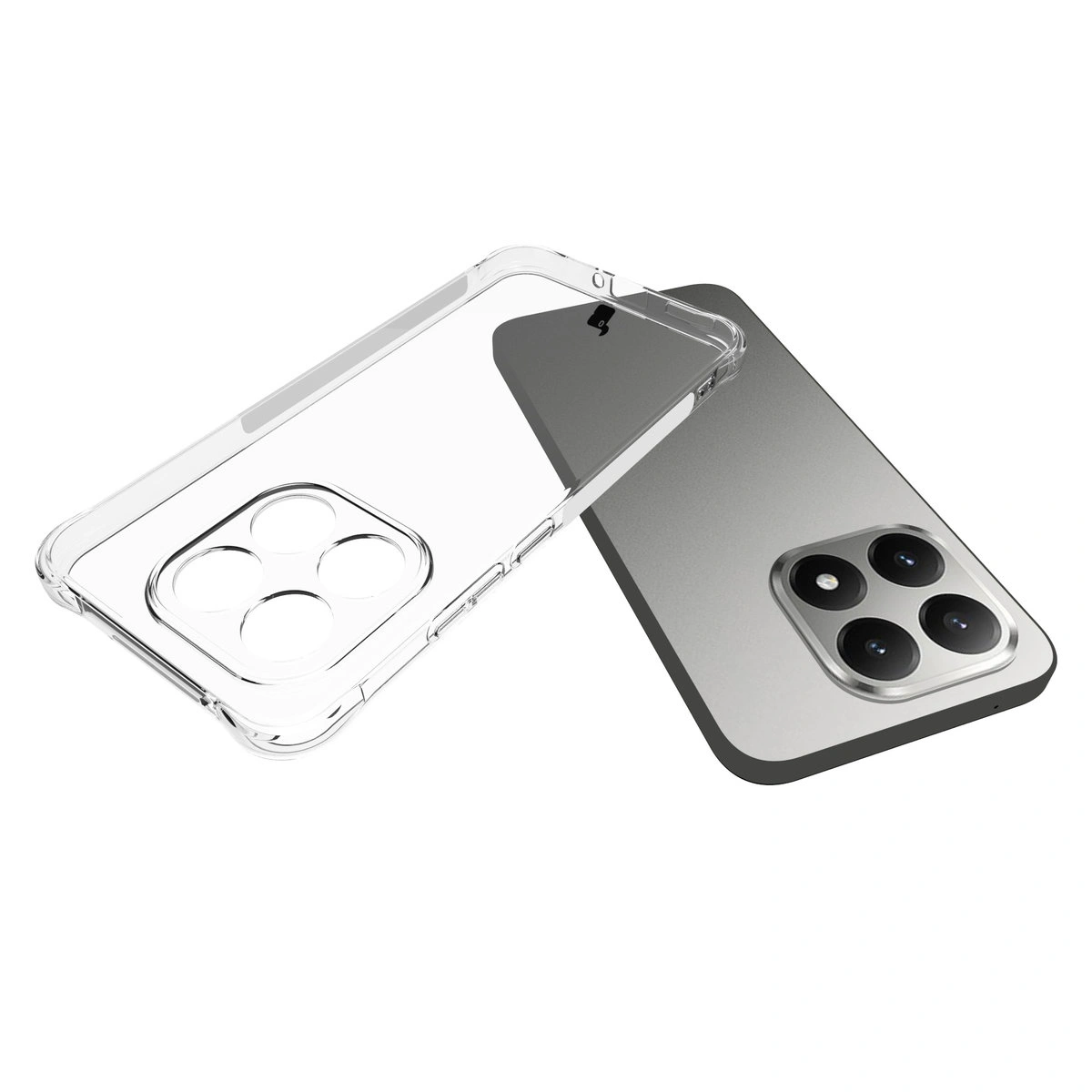 Dedicated cutouts and raised edges for the camera in the Bizon Case Salpa for Xiaomi 15T