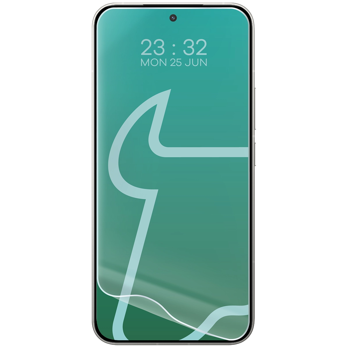 Folia hydrożelowa do Xiaomi 15T / Xiaomi 15T Pro obok telefonu