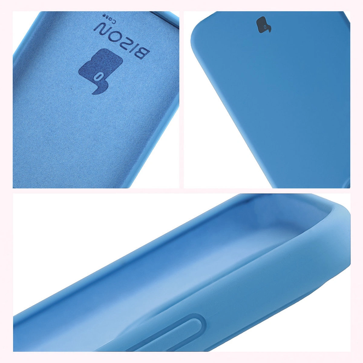 Construction of the Bison Soft Case: integrated covers, raised edges, and microfiber padding for Xiaomi 15T