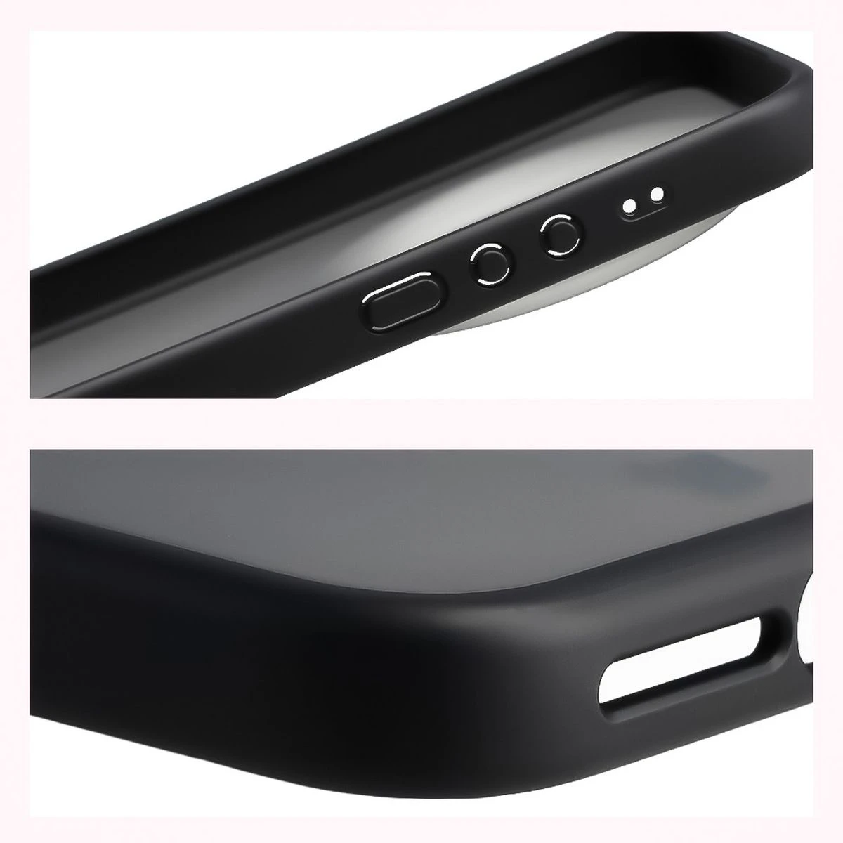 Reinforced corners and raised screen edges in the Bizon Case Angelo for Xiaomi 17 Ultra