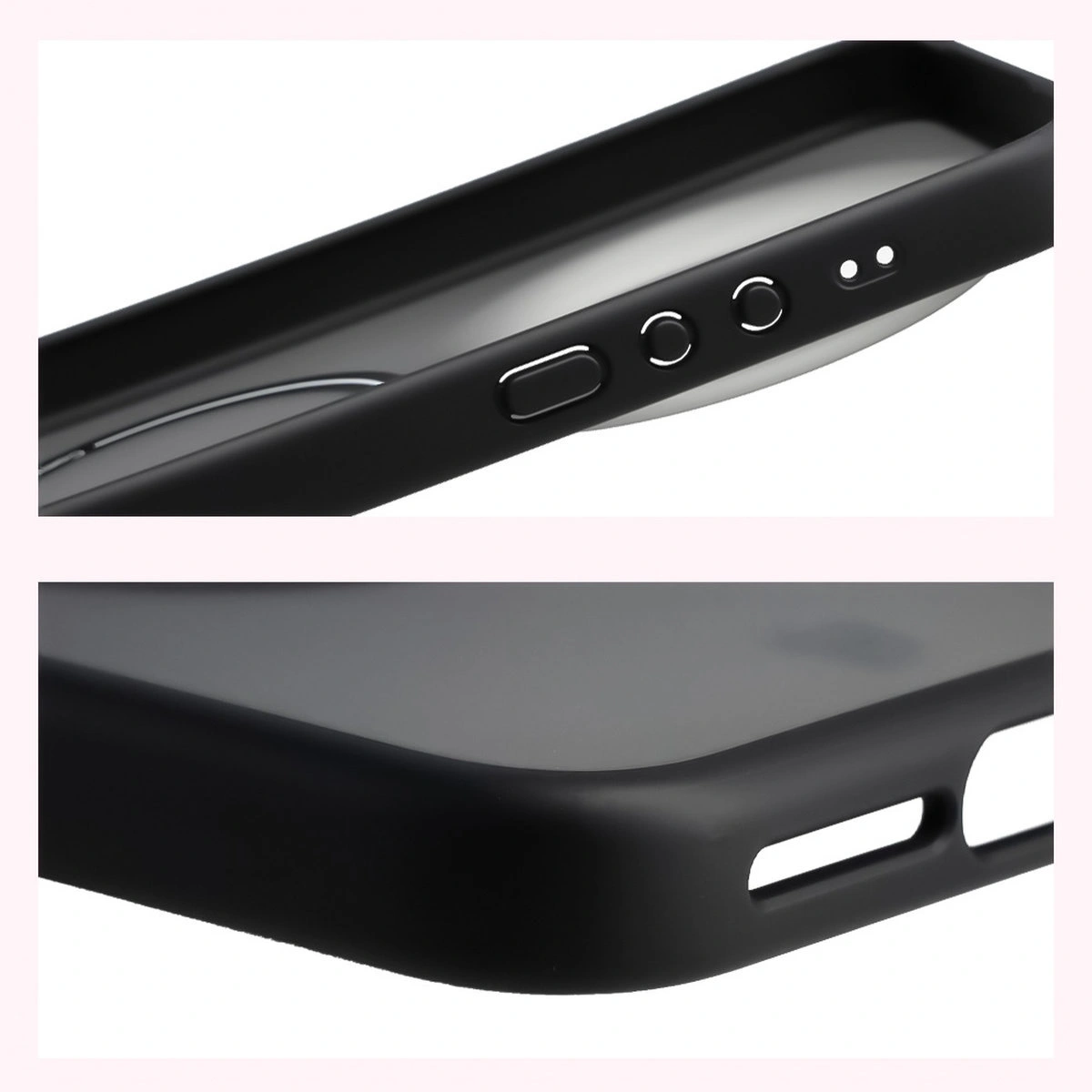 Verstärkte Ecken und erhöhte Ränder des Bildschirms in der Bizon Case MatteO Hülle für Xiaomi 17 Ultra