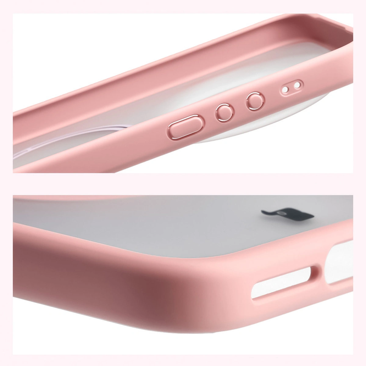 Reinforced corners and raised screen edges in Bizon Case MatteO for Xiaomi 17 Ultra