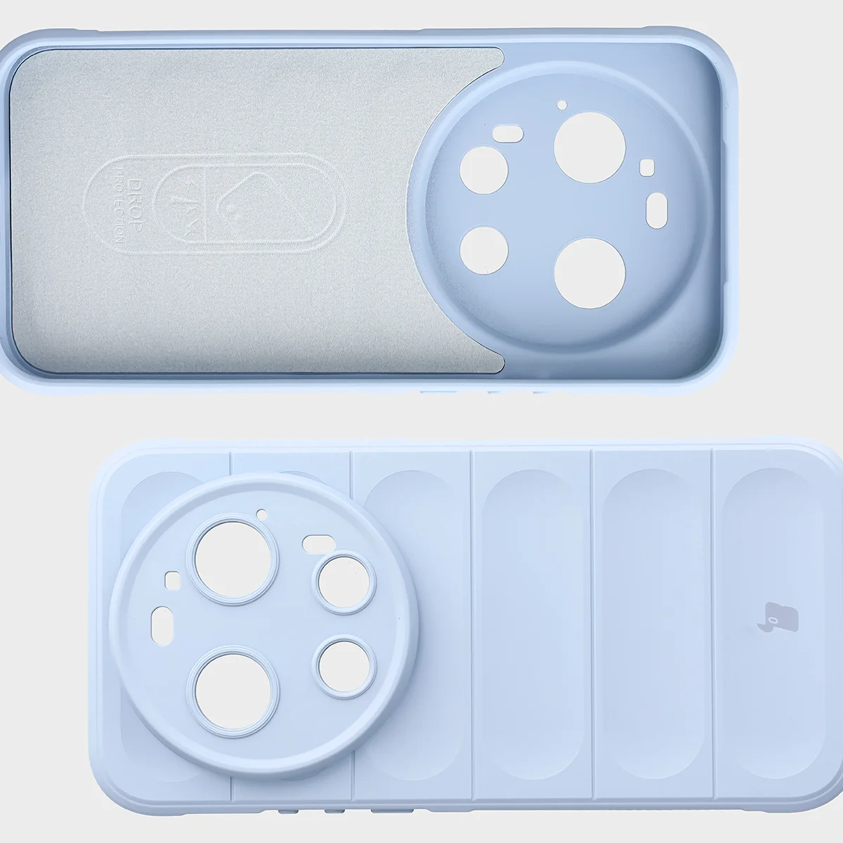 Microfiber lining, grooves on the back, and reinforced corners in the Bizon Case Tur for Xiaomi 17 Ultra