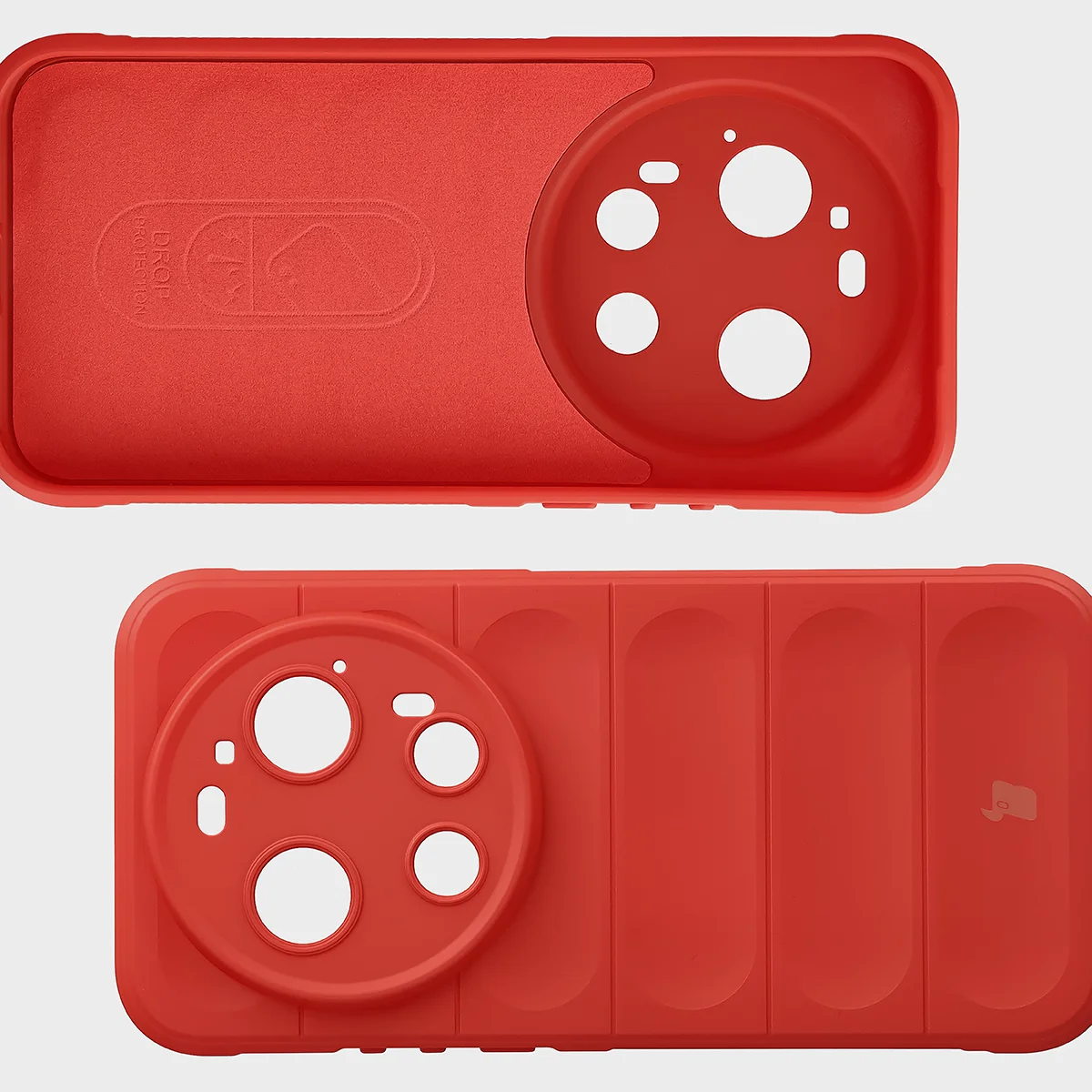 Microfiber lining, grooves on the back, and reinforced corners in the Bizon Case Tur for Xiaomi 17 Ultra