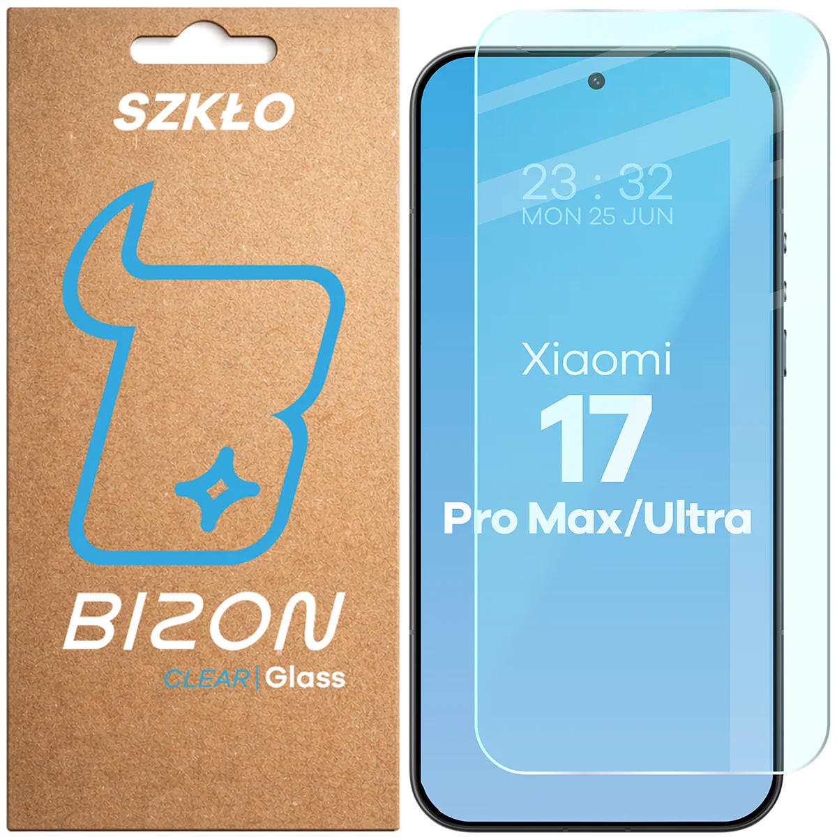 Szkło hartowane Bizon Glass Clear do Xiaomi 17 Ultra / Xiaomi 17 Pro Max