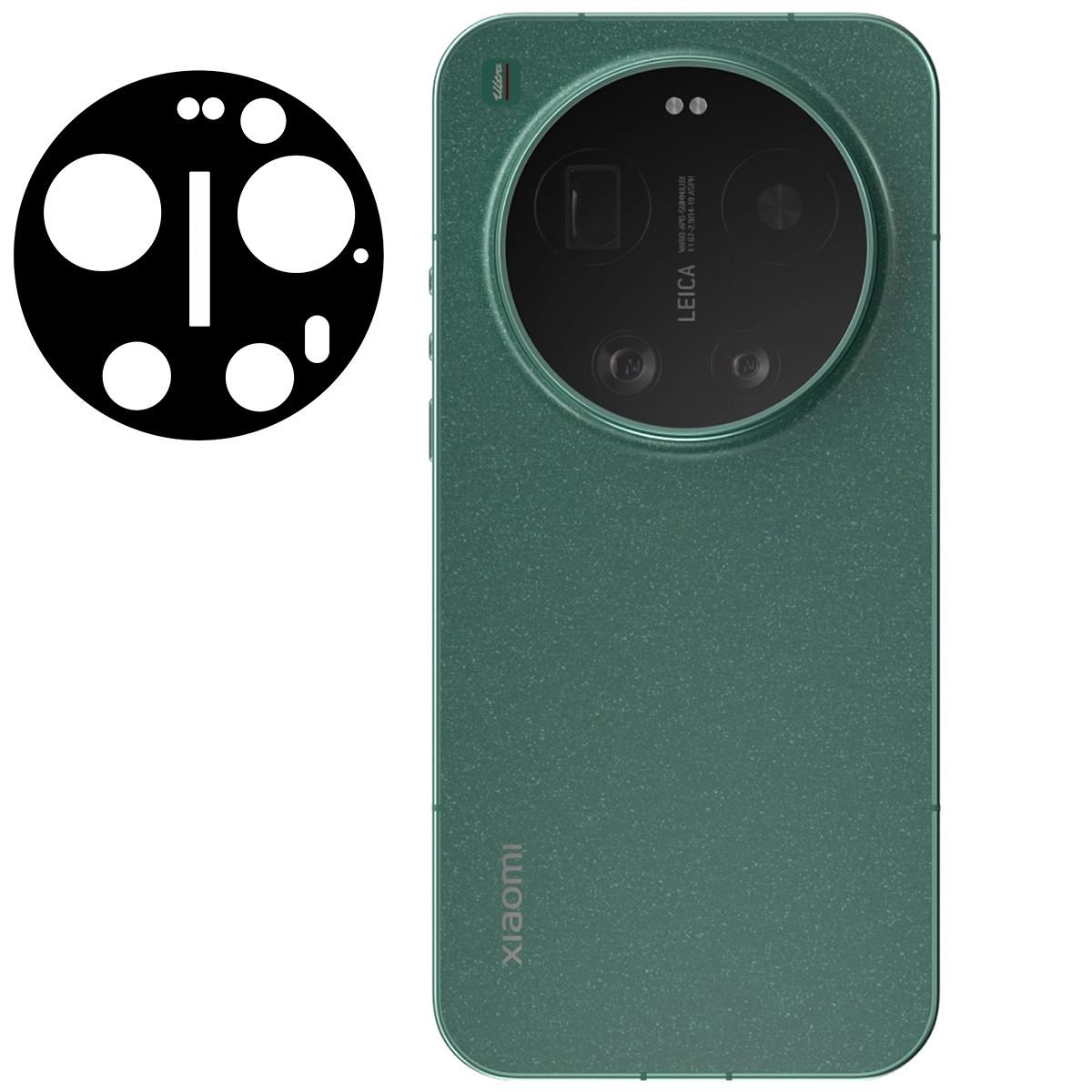 Szkło na aparat Bizon Glass Lens do Xiaomi 17 Ultra