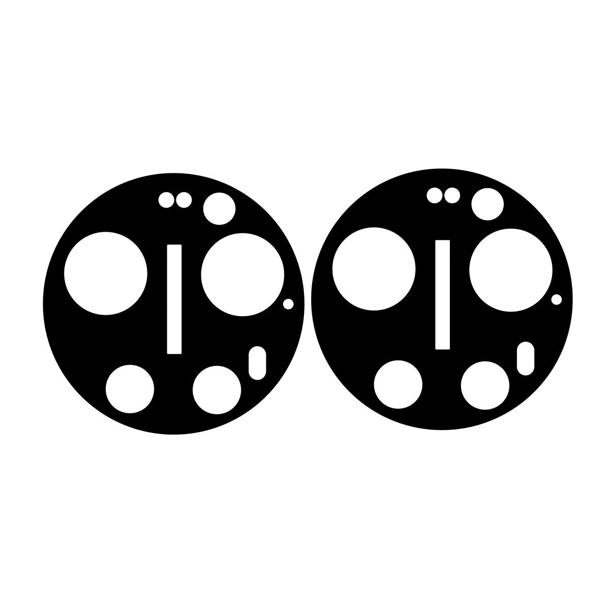 Szkło Bizon Glass Lens do Xiaomi 17 Ultra nakładane na wyspę aparatów