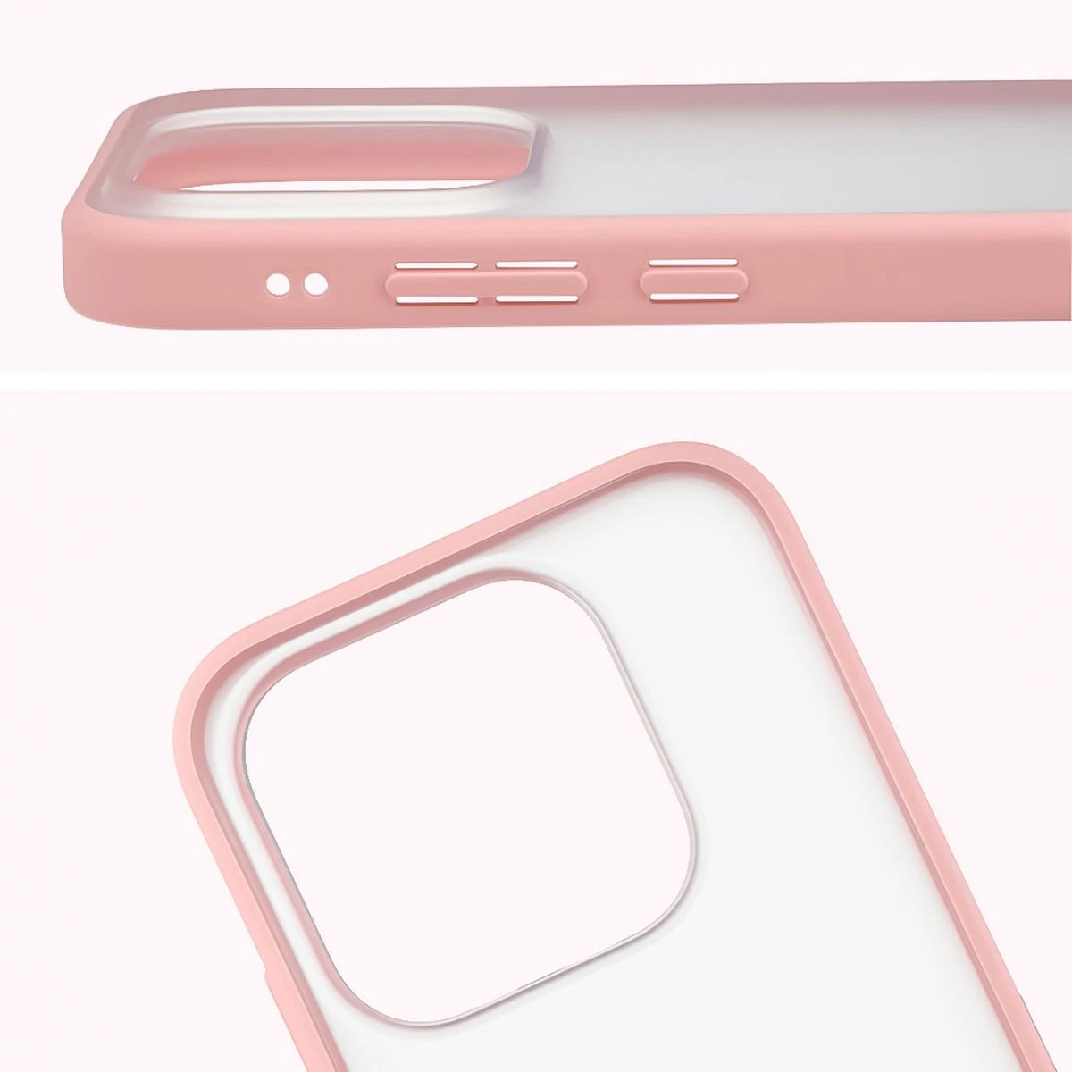 Decupaj complet și margini ridicate pentru cameră în etui Bizon Case Angelo pentru Xiaomi 17