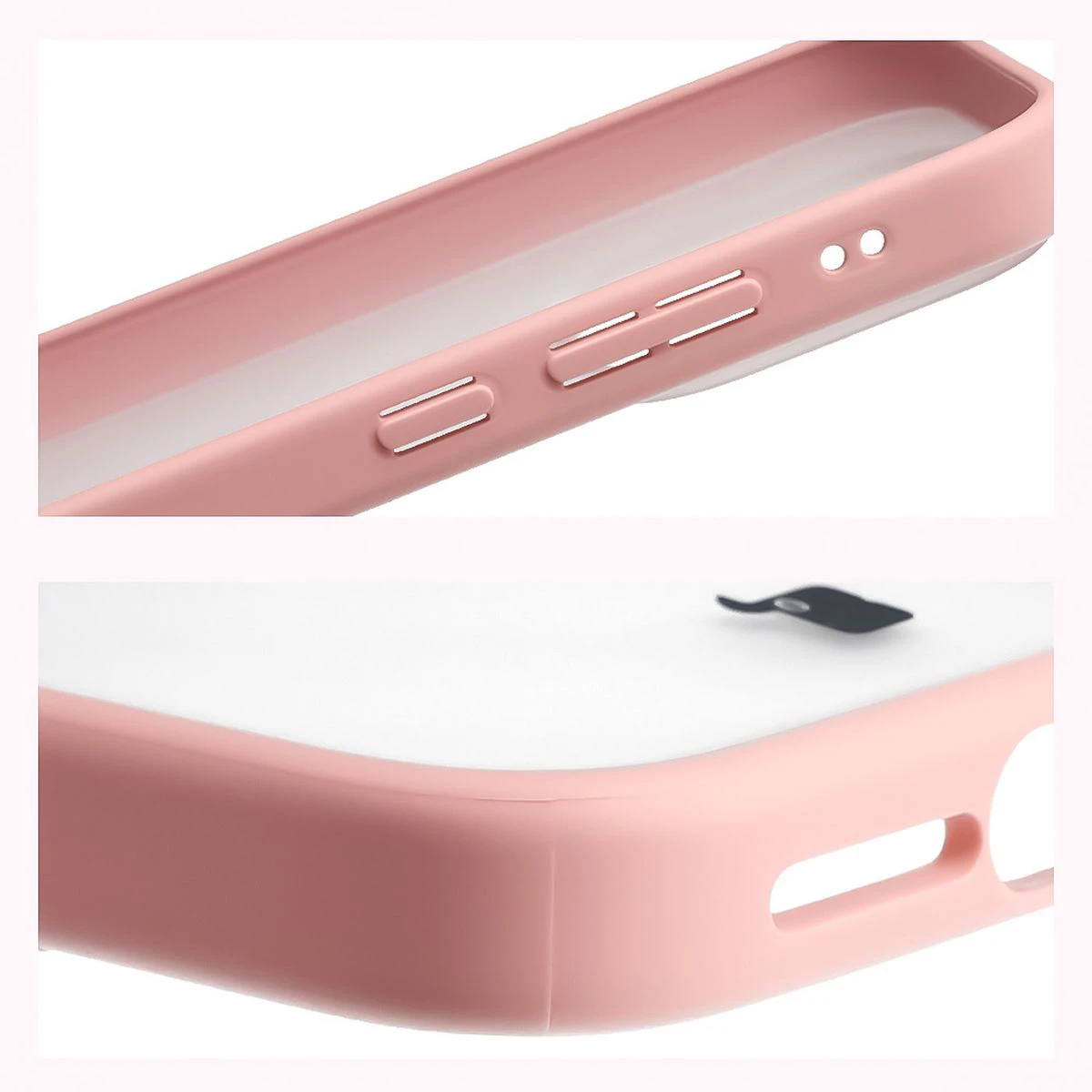 Colțuri întărite și margini ridicate ale ecranului în etui Bizon Case Angelo pentru Xiaomi 17