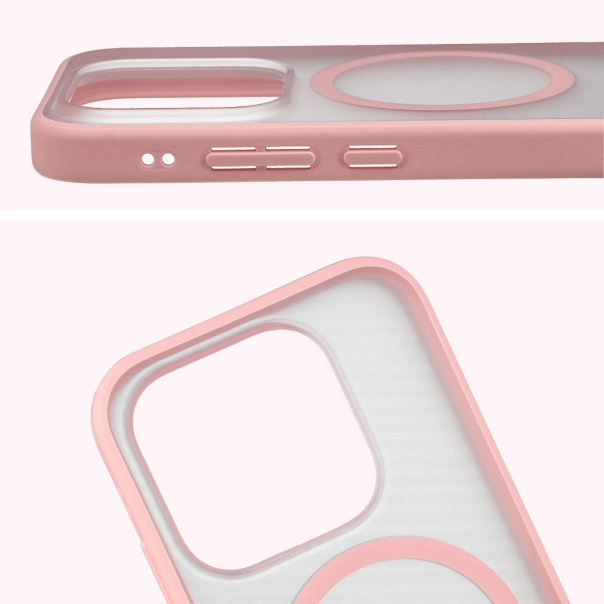 Full cutout and raised edges for the camera in the Bizon Case MatteO for Xiaomi 17