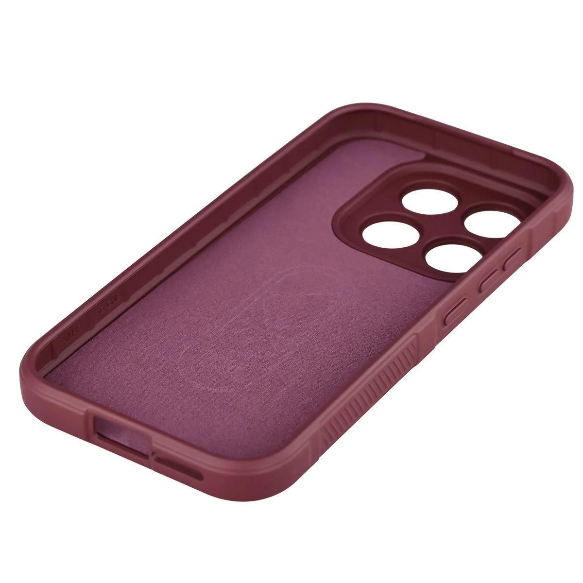 Decupaje precise și compatibilitate cu încărcarea inductivă în etui Bizon Case Tur pentru Xiaomi 17