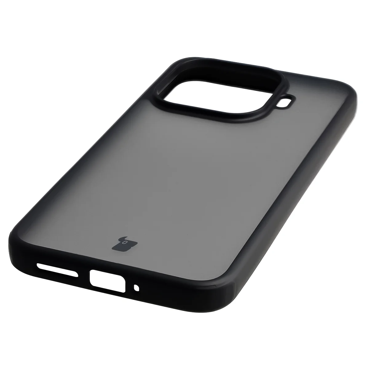 Zintegrowane przyciski, wycięcia i hybrydowy materiał w etui Bizon Case Angelo do Xiaomi 17T Pro