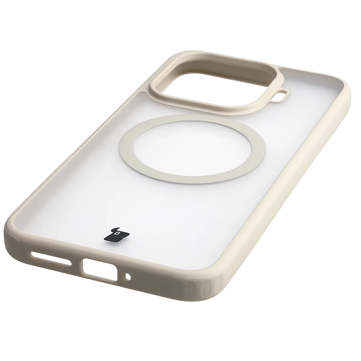 Integrated buttons, cutouts, and hybrid material in the Bizon Case MatteO for Xiaomi 17T Pro