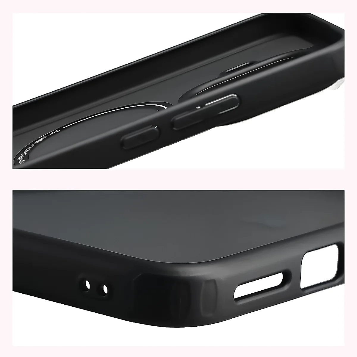 Verstärkte Ecken und erhöhte Ränder des Bildschirms in der Bizon Case MatteO Hülle für Xiaomi 17T Pro