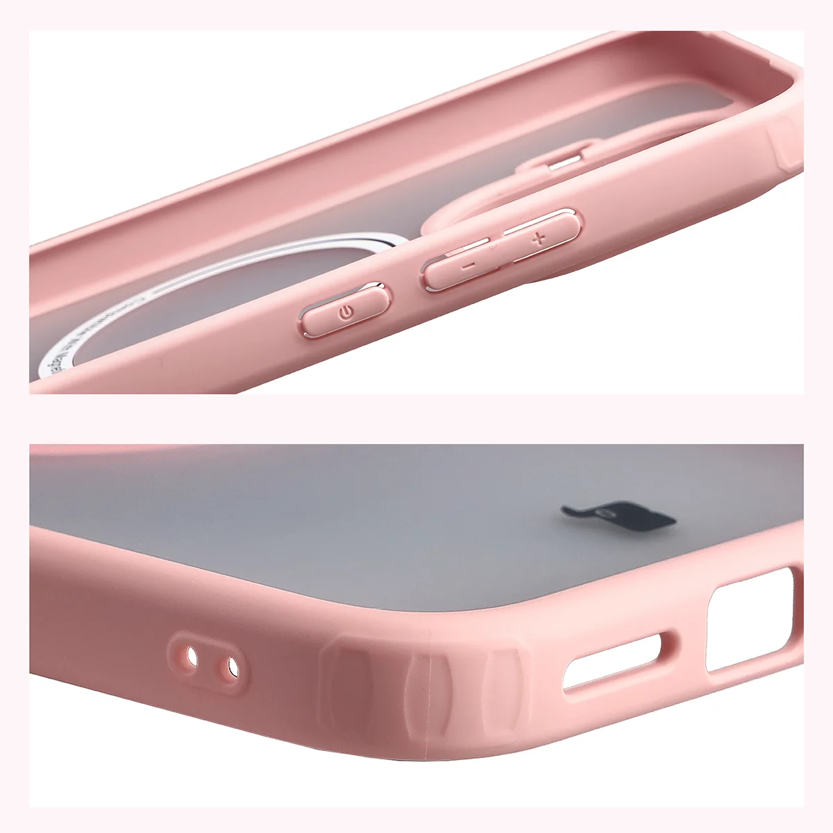 Wzmocnione narożniki i podwyższone ranty ekranu w etui Bizon Case MatteO do Xiaomi 17T Pro
