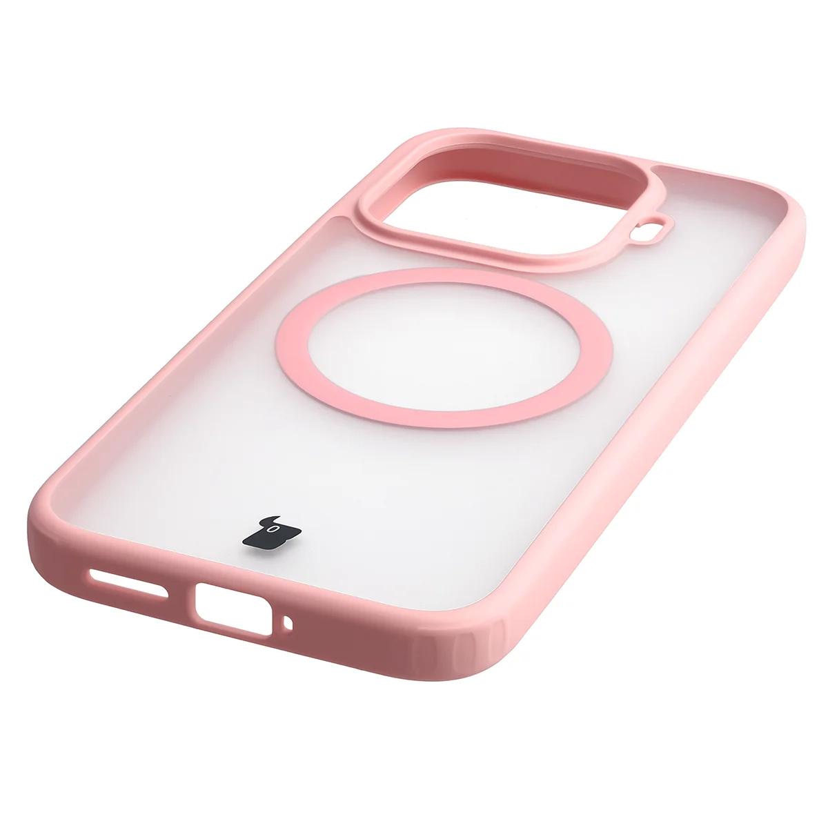 Zintegrowane przyciski, wycięcia i hybrydowy materiał w etui Bizon Case MatteO do Xiaomi 17T Pro