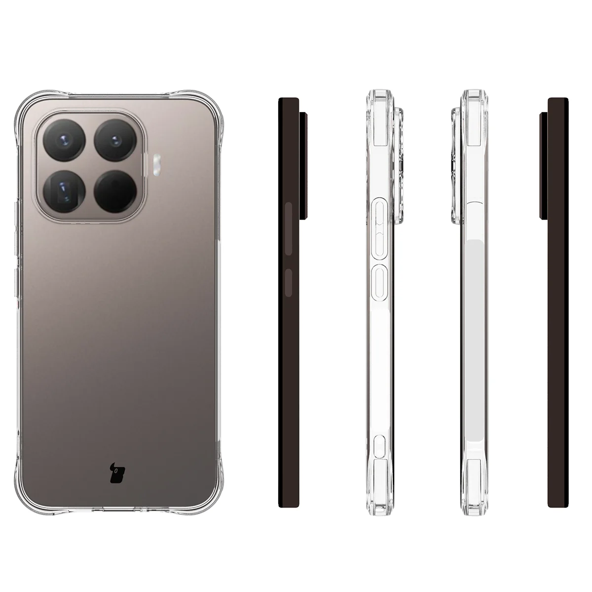 Bizon Case Salpa Etui für das Xiaomi 17T Pro aus verschiedenen Blickwinkeln