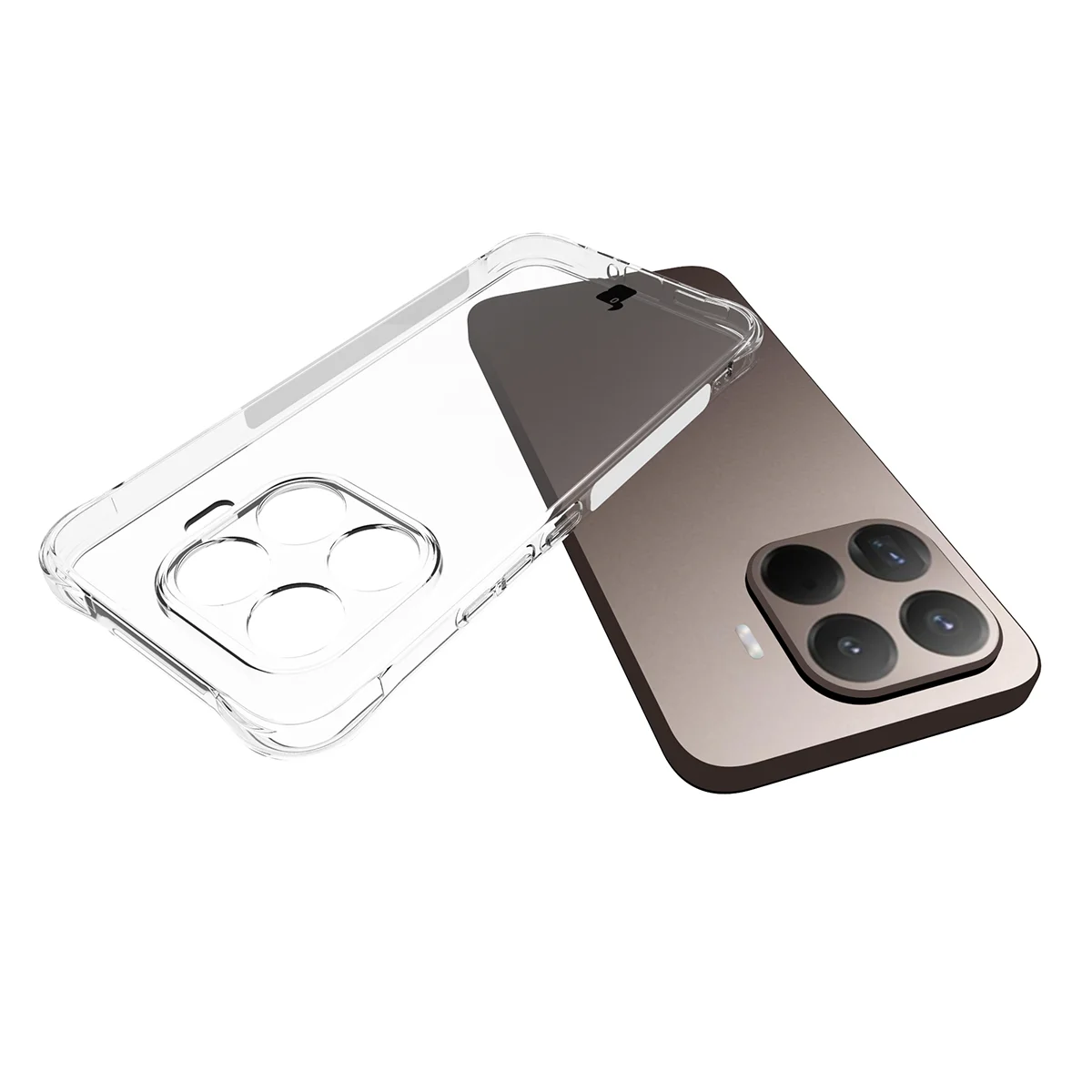 Dedizierte Aussparungen und erhöhte Kanten der Kamera im Bizon Case Salpa Etui für das Xiaomi 17T Pro
