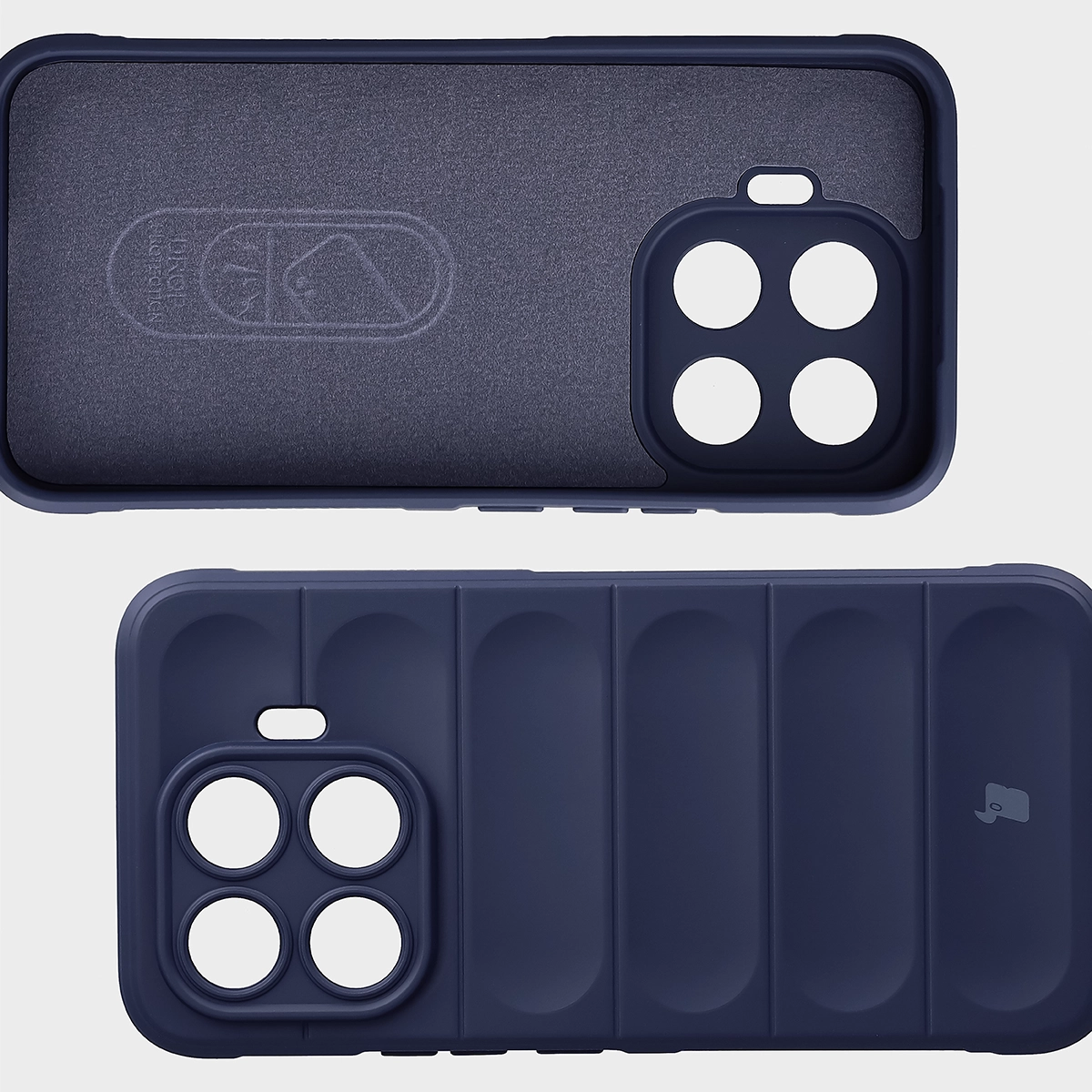Microfiber lining, grooves on the back, and reinforced corners in the Bison Case Tur for Xiaomi 17T Pro