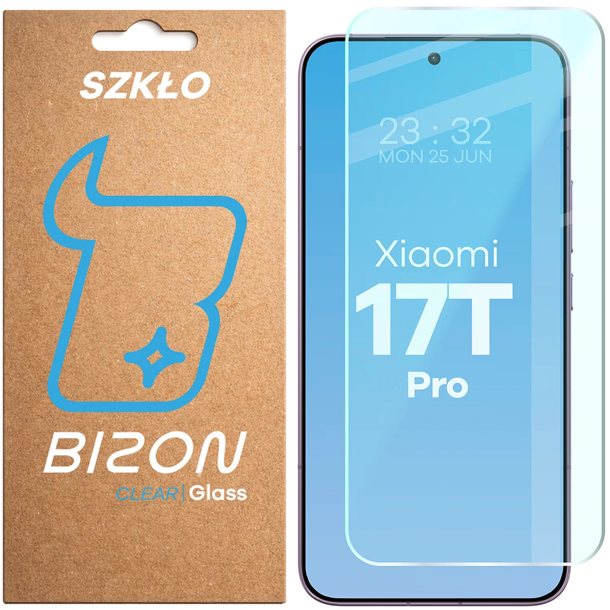 Szkło hartowane Bizon Glass Clear do Xiaomi 17T Pro