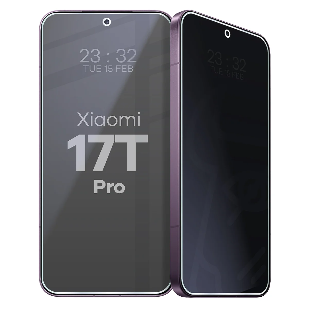 Szkło hybrydowe prywatyzujące Bizon Hybrid Shadow do Xiaomi 17T Pro