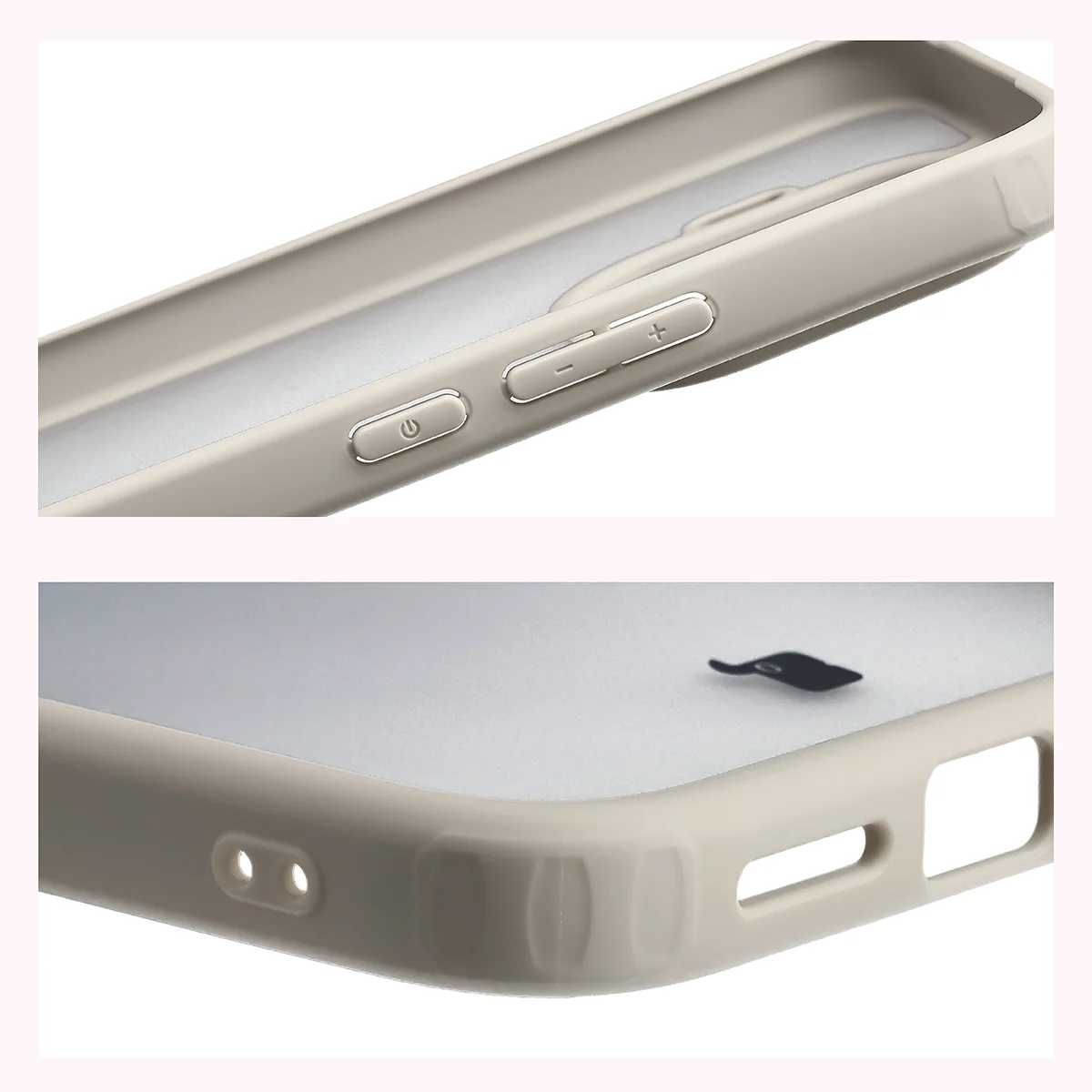 Reinforced corners and raised edges of the screen in the Bizon Case Angelo for Xiaomi 17T