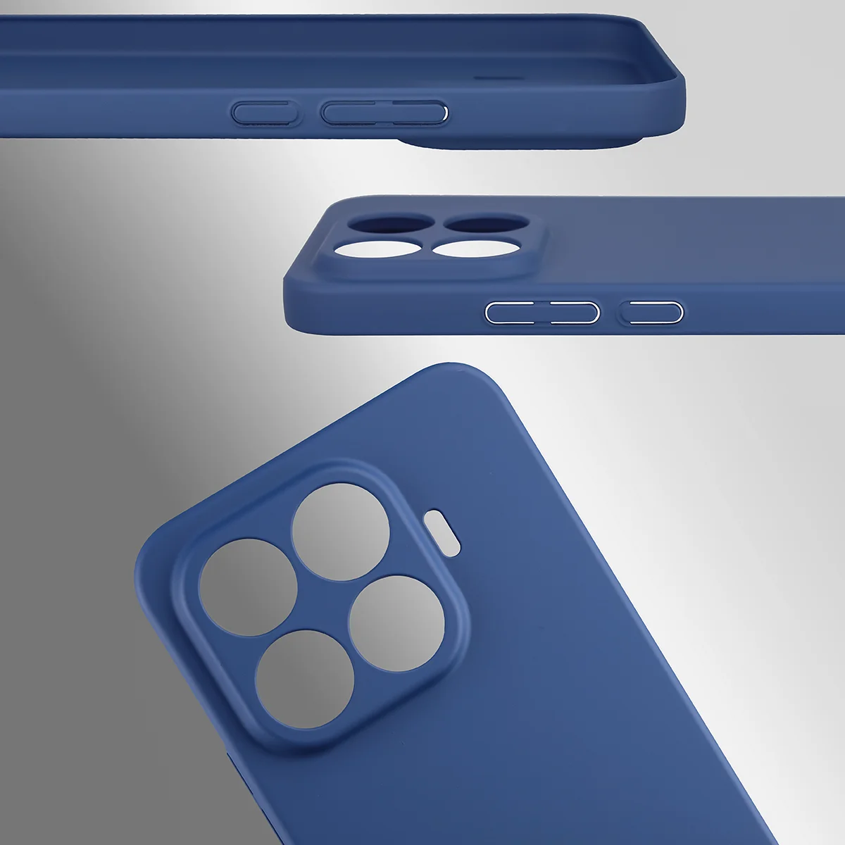Dedizierte Ausschnitte und erhöhte Kanten für Kamera und Bildschirm im Bizon Case Łupka für Xiaomi 17T