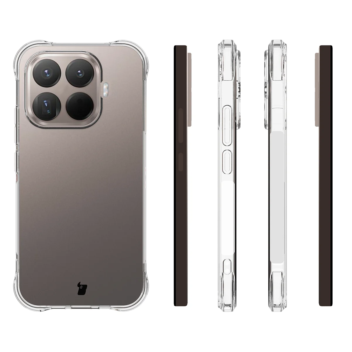 Etui Bizon Case Salpa do Xiaomi 17T z różnych stron