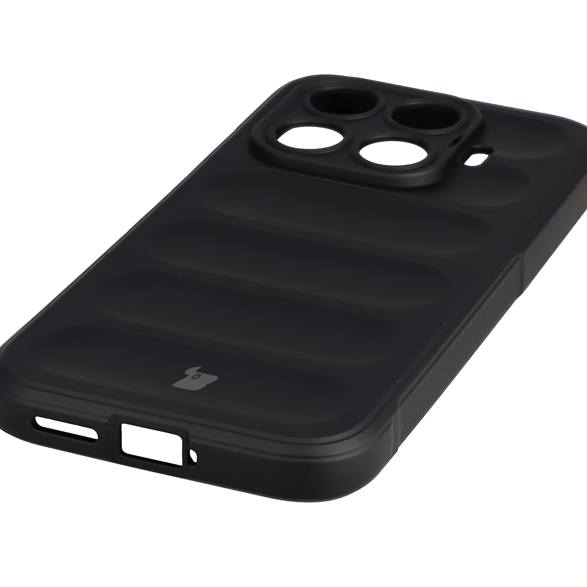 Precise cutouts and compatibility with wireless charging in the Bison Case Tur for Xiaomi 17T