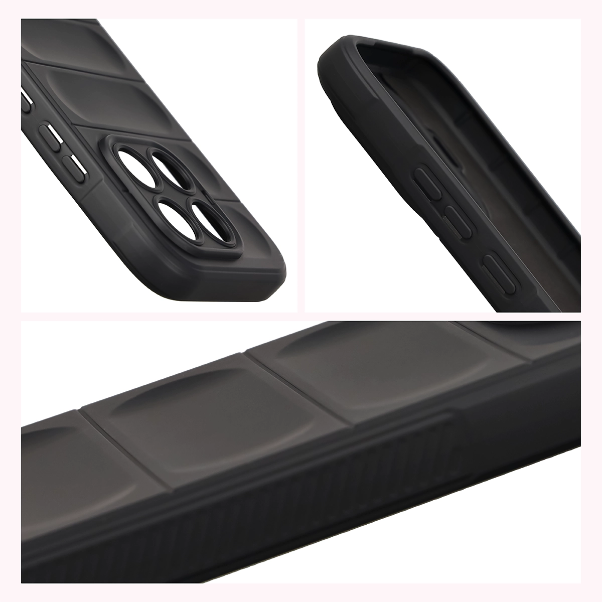 Textured sides and raised edges of the screen and camera in the Bison Case Tur for Xiaomi 17T