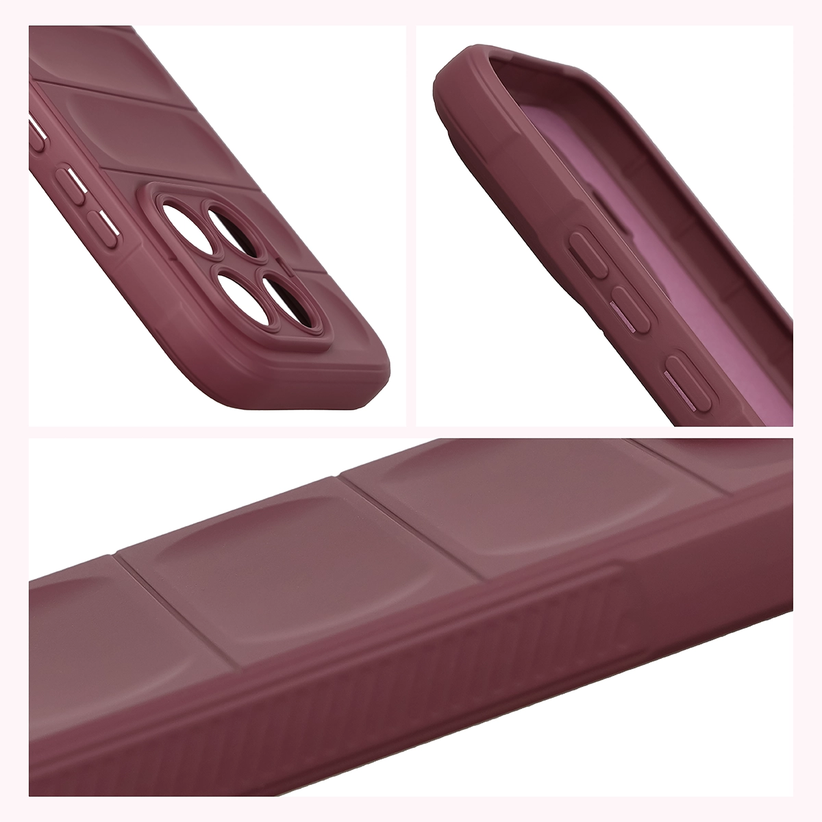 Textured sides and raised edges of the screen and camera in the Bison Case Tur for Xiaomi 17T