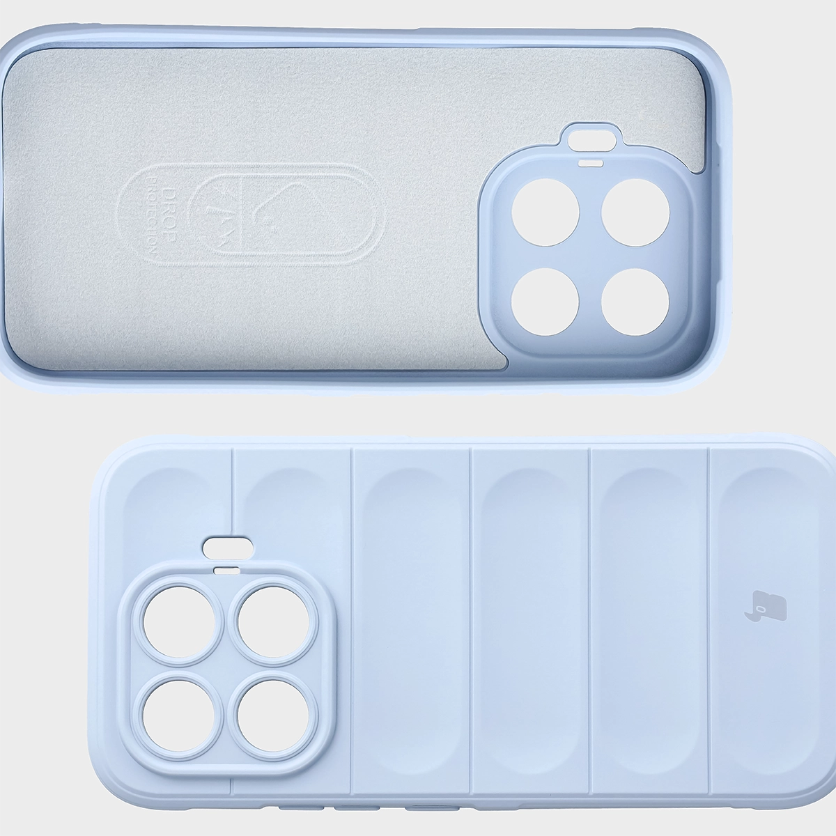 Microfiber lining, grooves on the back, and reinforced corners in the Bizon Case Tur for Xiaomi 17T