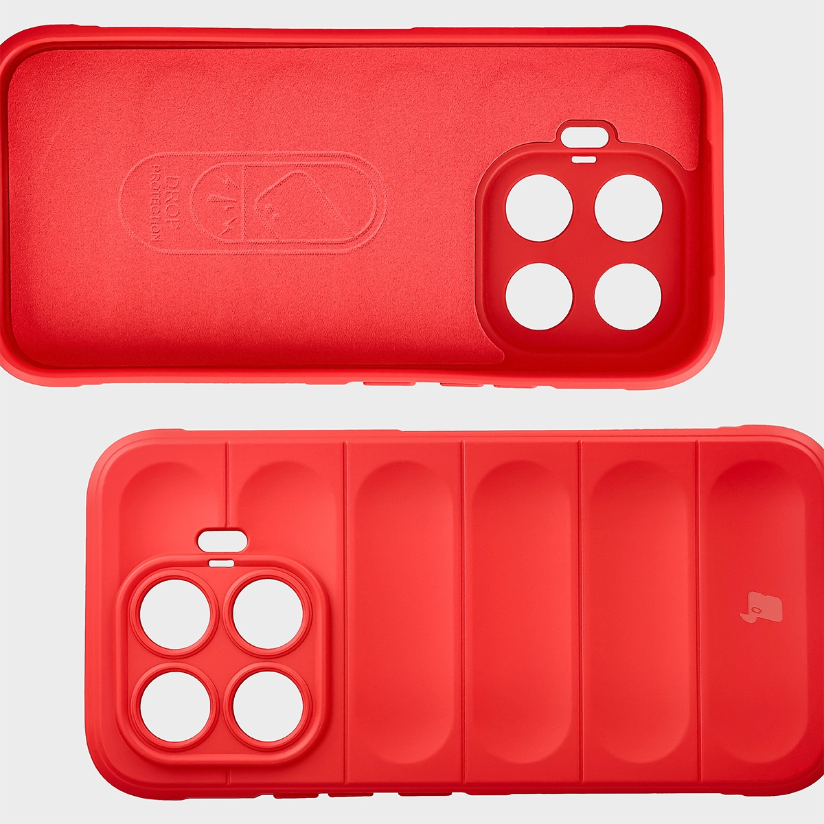 Microfiber lining, grooves on the back, and reinforced corners in the Bison Case Tur for Xiaomi 17T