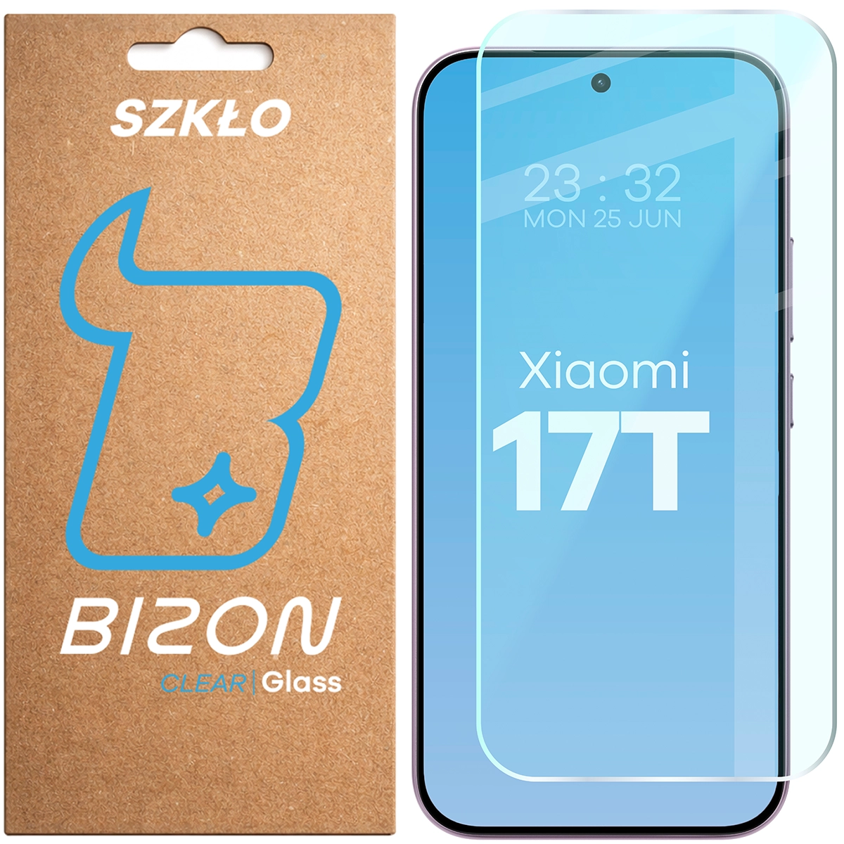 Bison Glass Clear tempered glass for Xiaomi 17T
