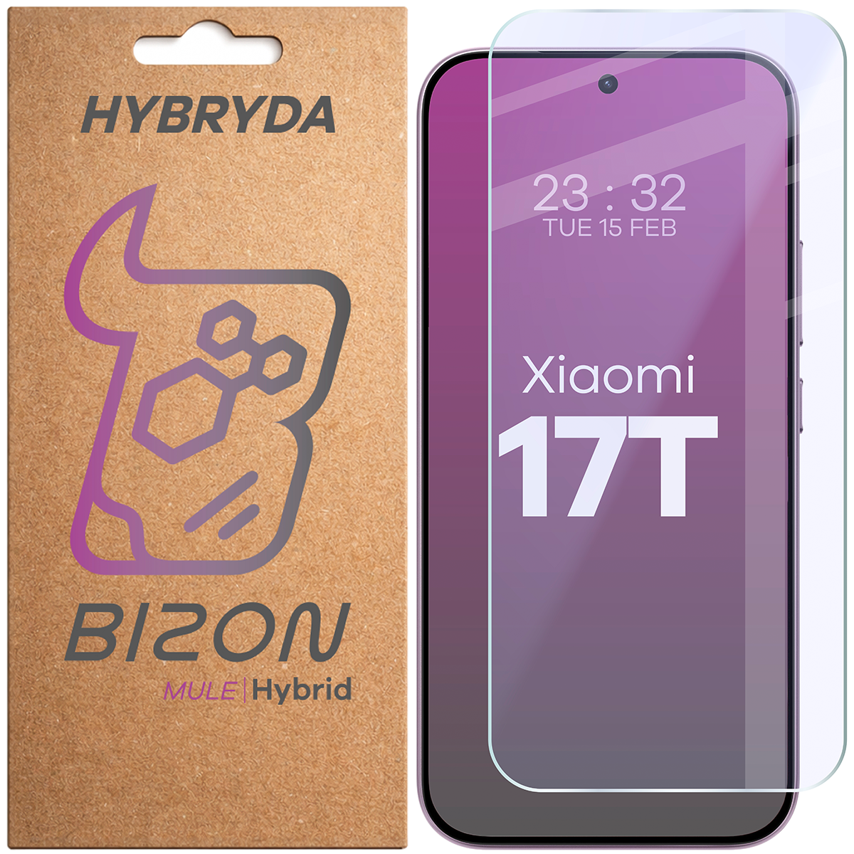Hibrid üveg a Bizon Hybrid Mule-hoz Xiaomi 17T-hez
