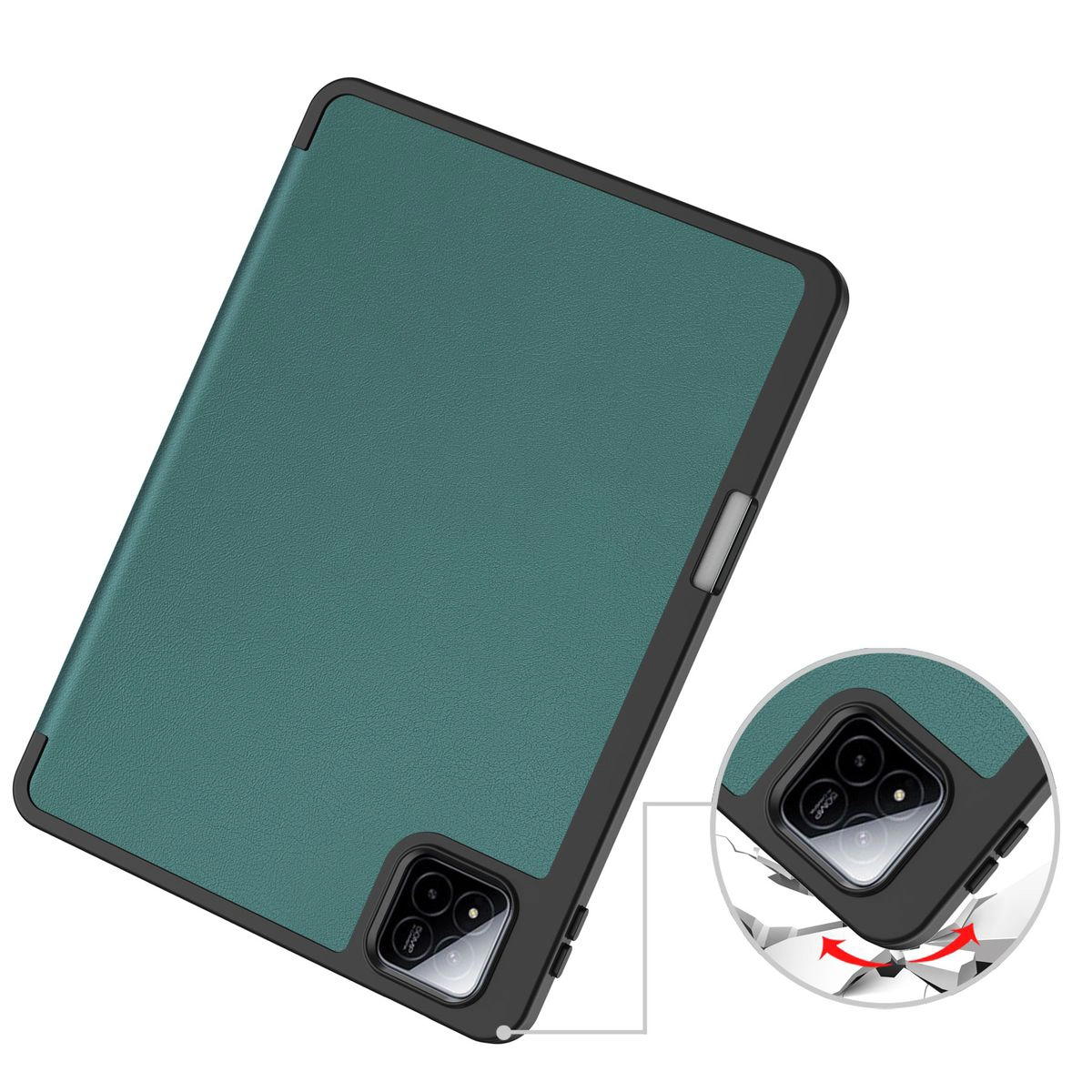 Przedstawienie wytrzymałych krawędzi etui