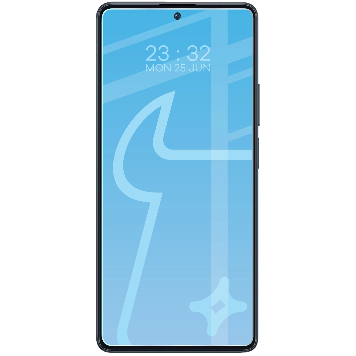 Telefon z nałożonym szkłem Bizon Glass Clear Duo do Xiaomi POCO F5 / F5 Pro