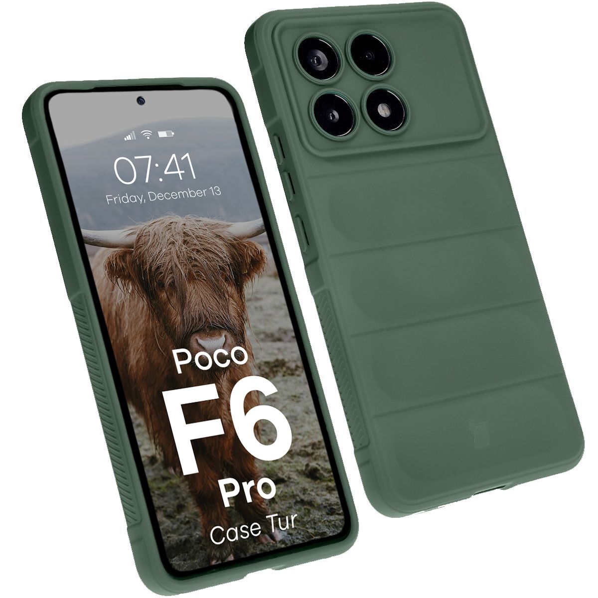Husa robustă Bizon Case Tur pentru Xiaomi Poco F6 Pro
