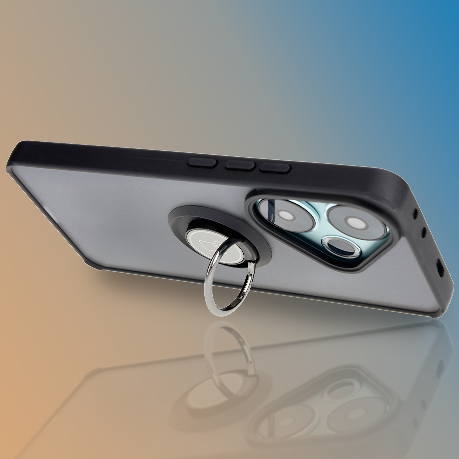 Grip as a stand in Bizon Hybrid Ring case