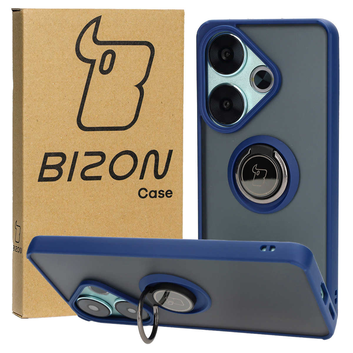 Fingerhalter-Case Bizon Case Hybrid Ring für Xiaomi Poco F6