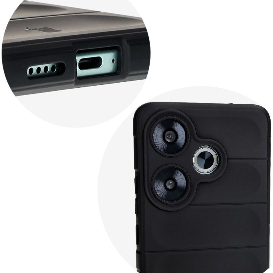 Precise cutouts and compatibility with wireless charging in the Bison Case Tur