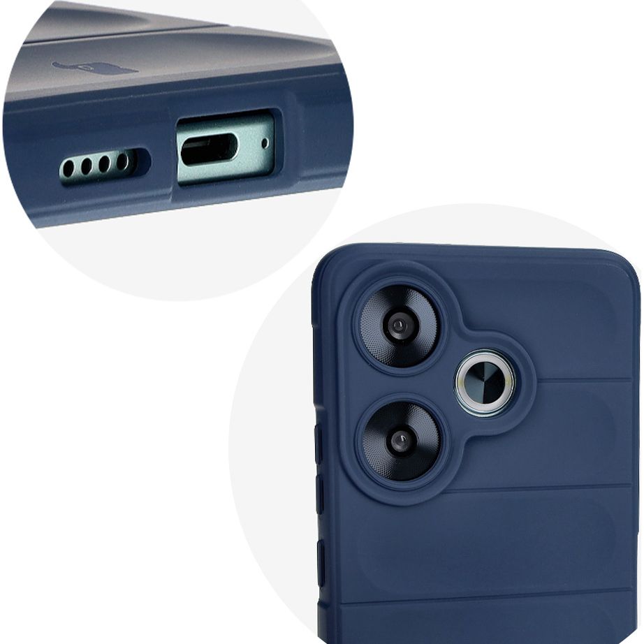 Decupaje precise și compatibilitate cu încărcarea wireless în husa Bizon Case Tur