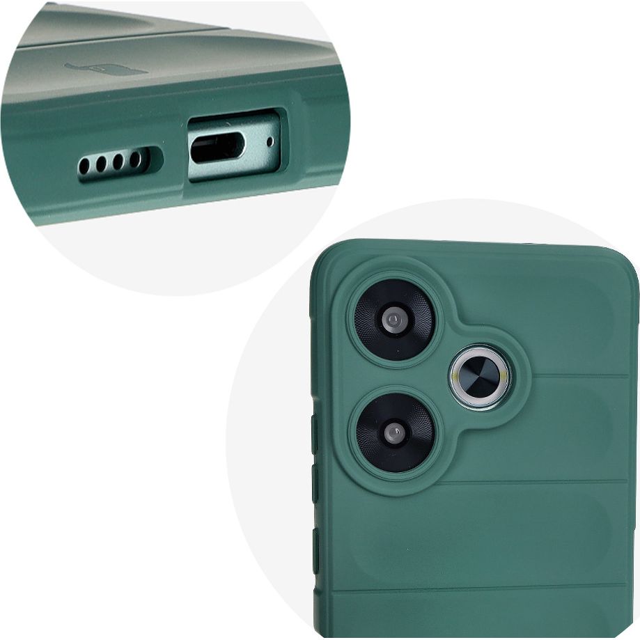 Decupaje precise și compatibilitate cu încărcarea wireless în carcasa Bizon Case Tur